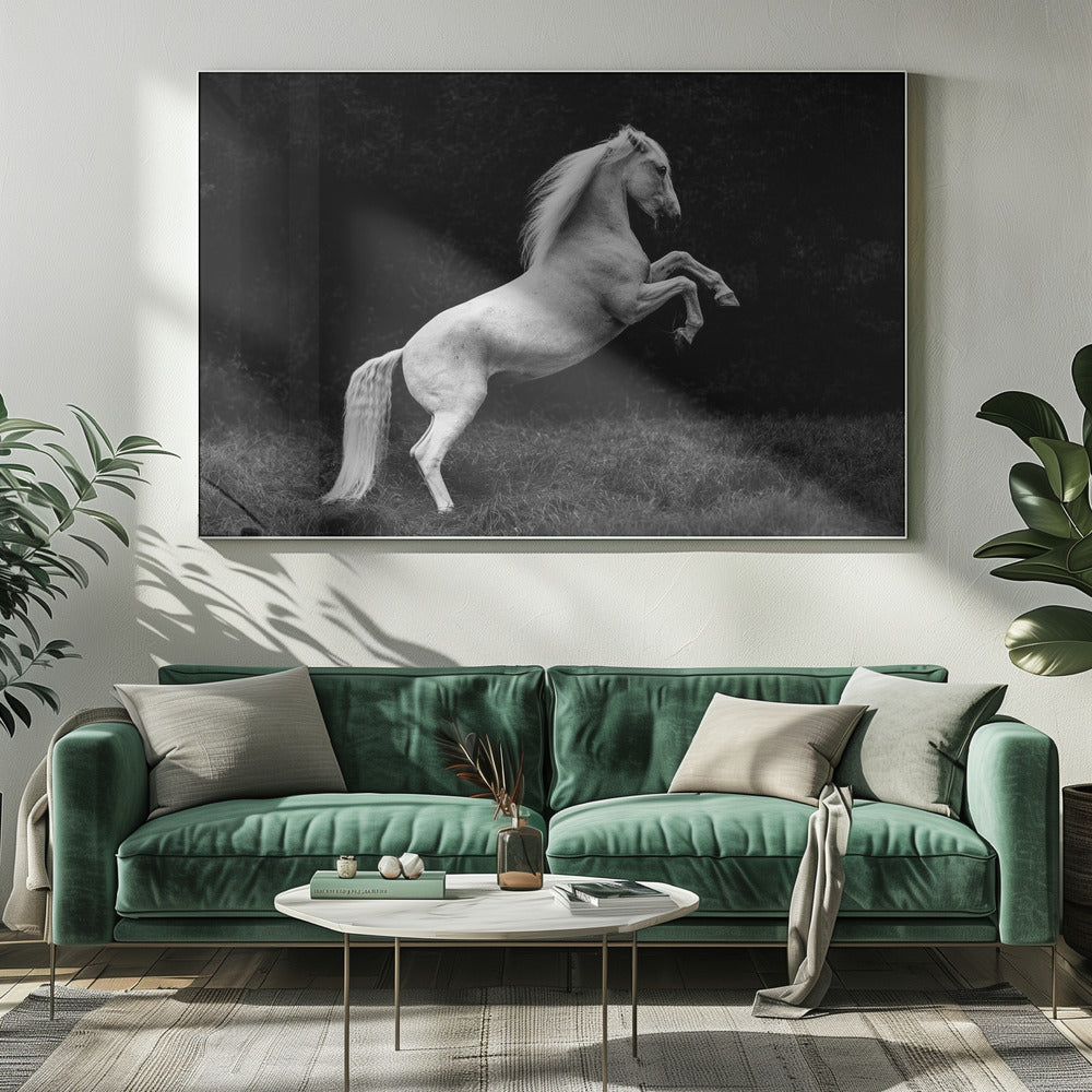 en novell om ett grässtrå i en hov | Canvas