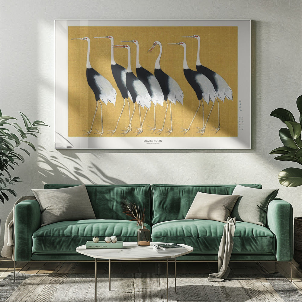 Japansk röd krontrana | Canvas