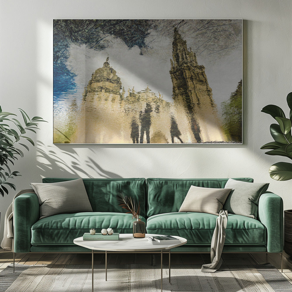 Reflektion av Toledokatedralen | Canvas