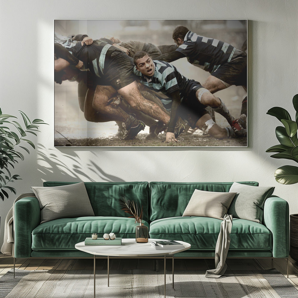 Gammaldags rugby | Canvas