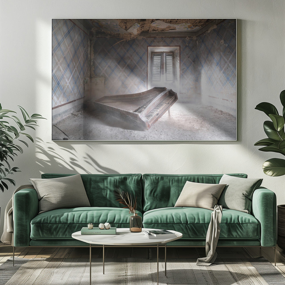 Trasigt piano | Canvas