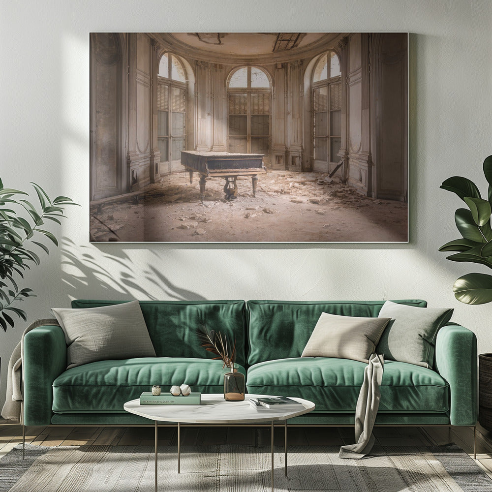 Piano i förfall | Canvas