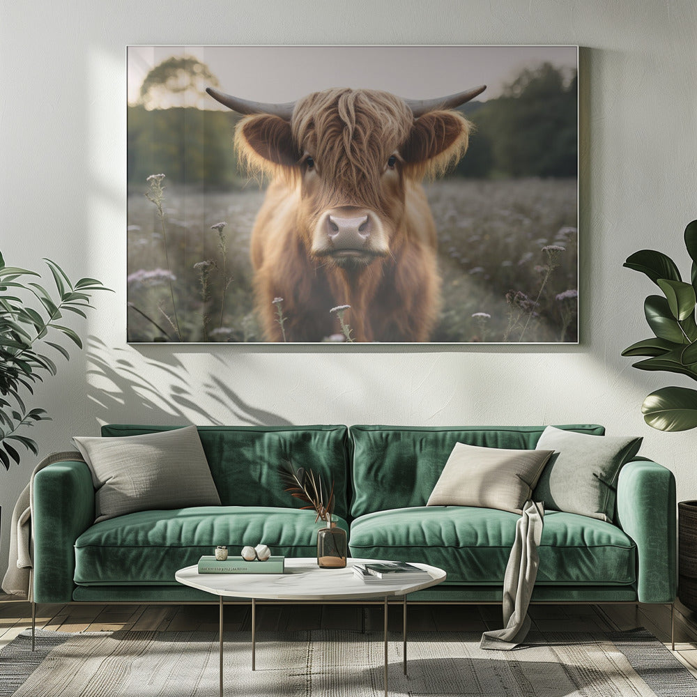 Mucca delle Highlands | Stampe su Tela