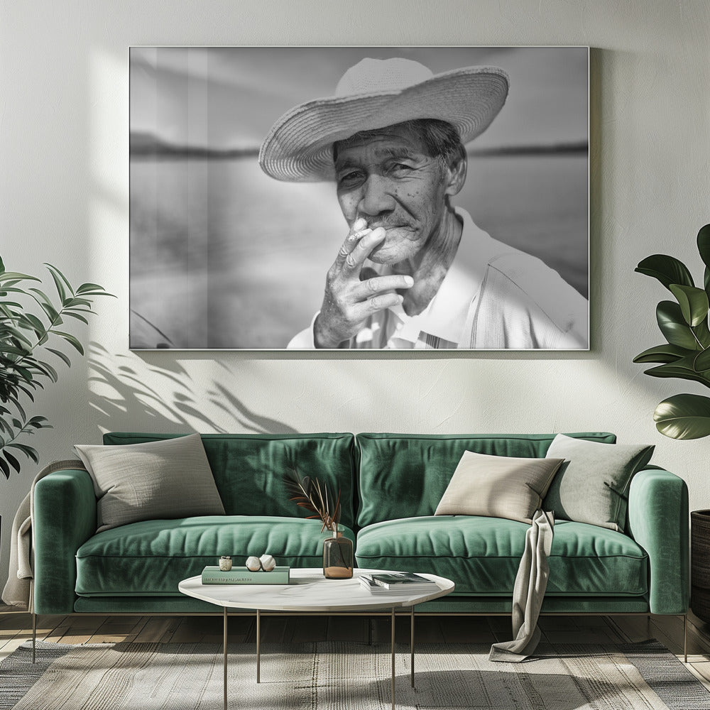 Gammal fiskare | Canvas