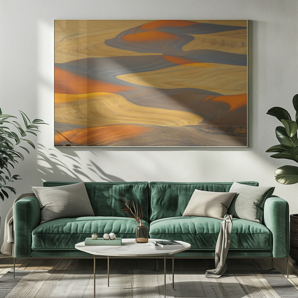 Målat land | Canvas