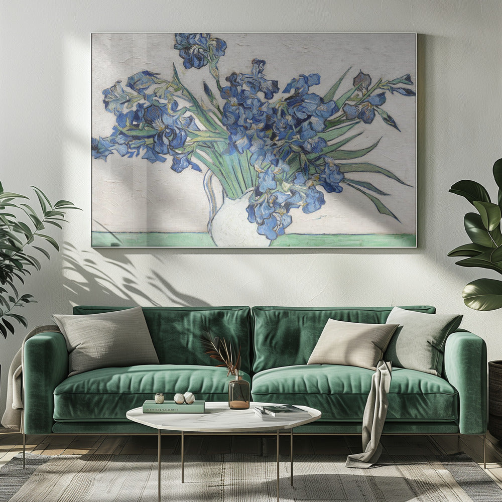 Vincent van Goghs Iriser (1890). Canvas