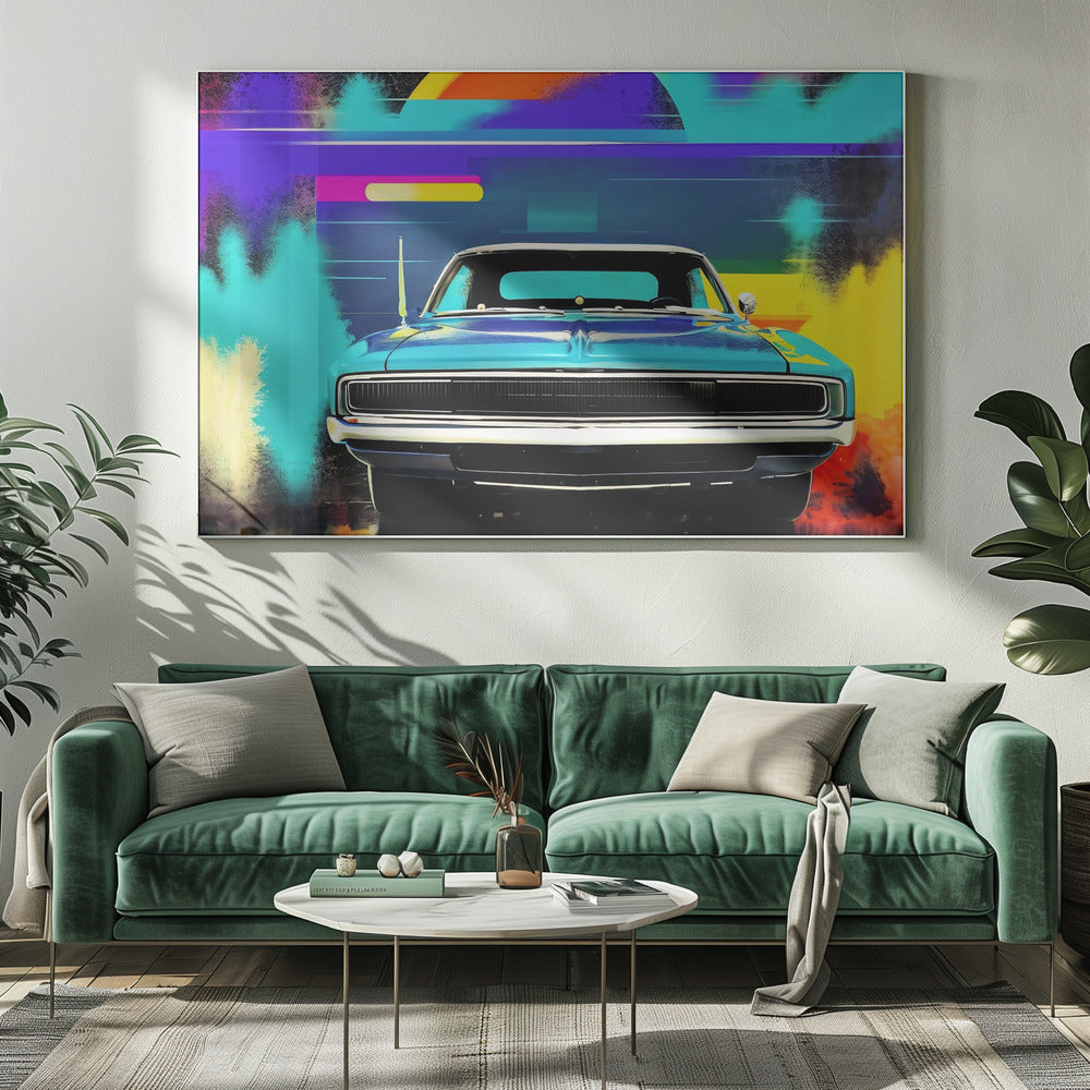 Graffitimaskinserien | Canvas