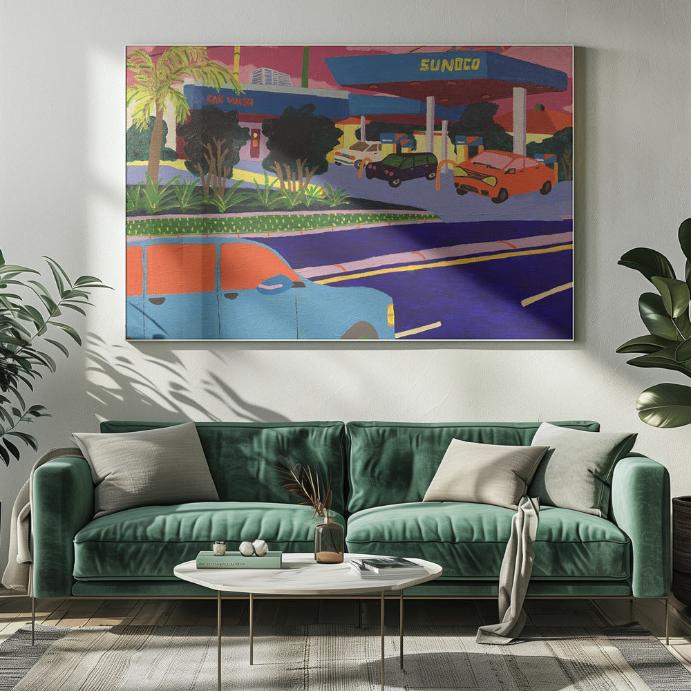 Sunoco-stationen | Canvas