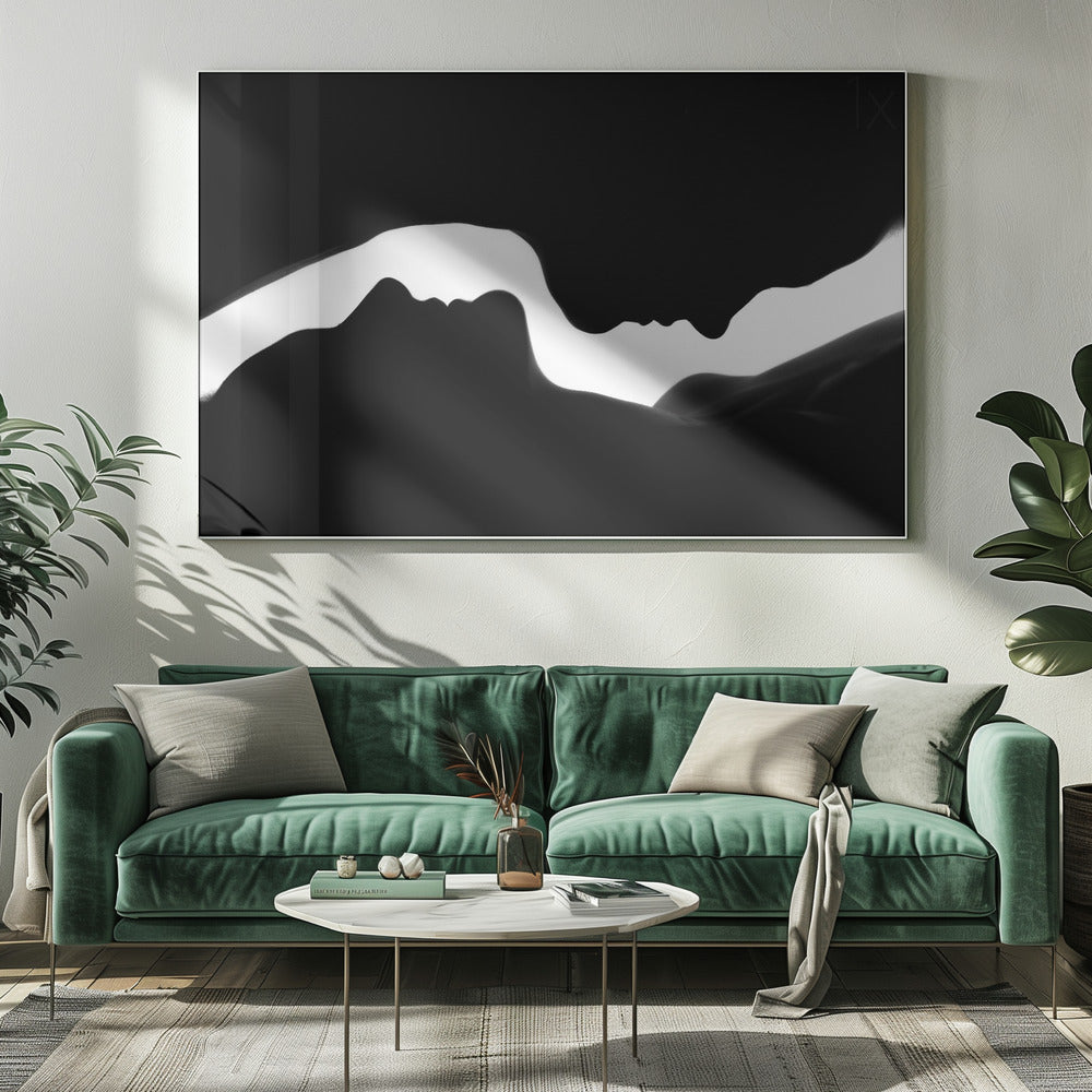 The Profiles of two Women | Canvas