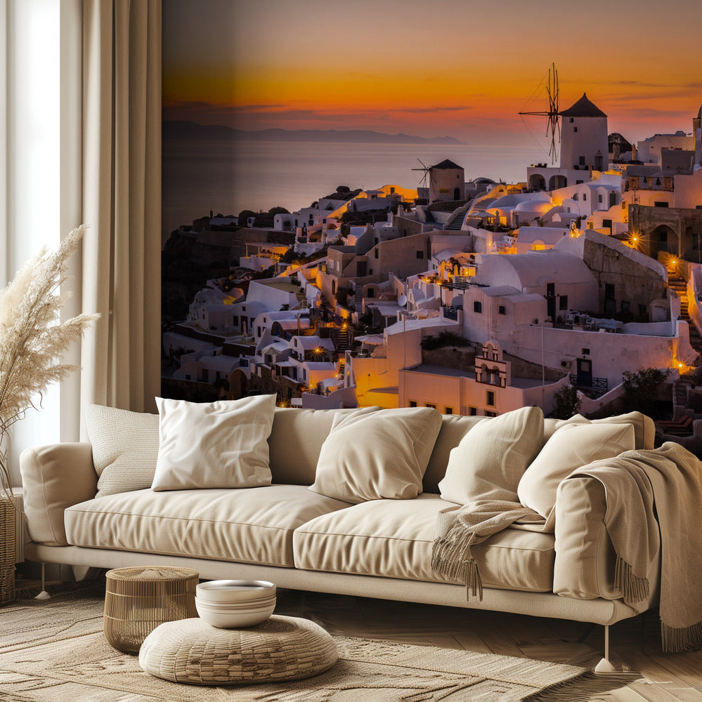 Calispera Santorini | Tapeter