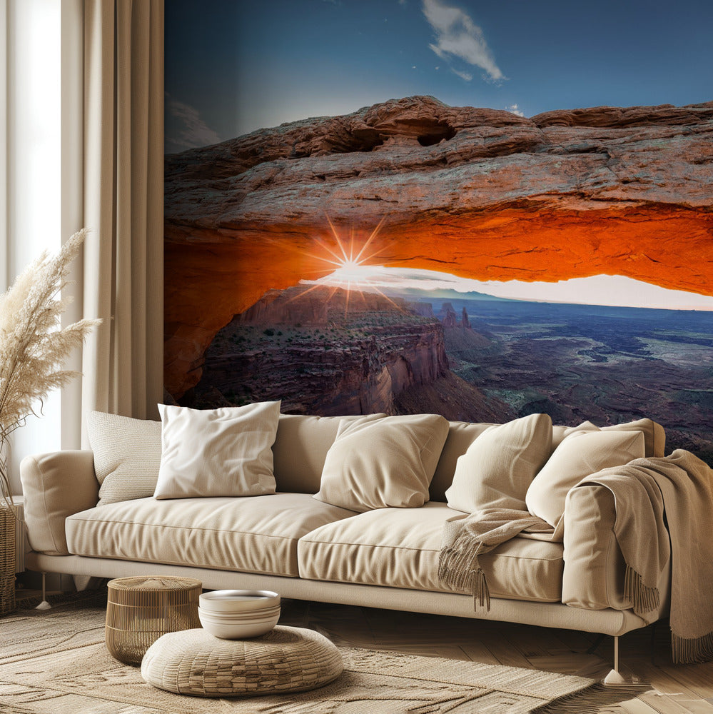 Soluppgång vid Mesa Arch | Tapet