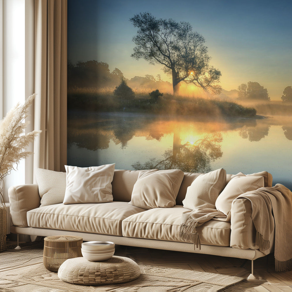 Morgonreflektion | Tapet