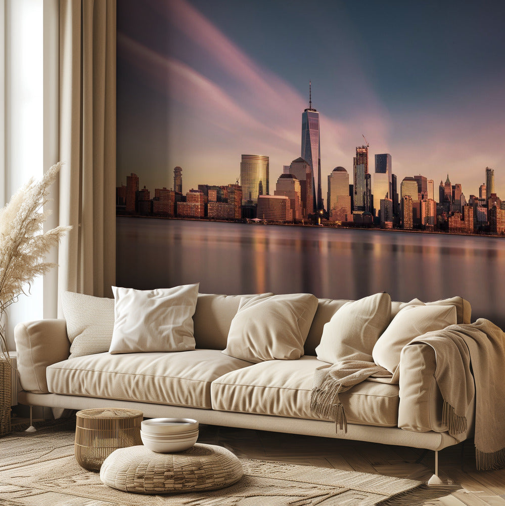 Gyllene Manhattan | Tapeter
