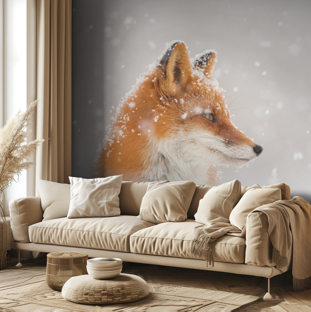 Snön faller… | Tapet