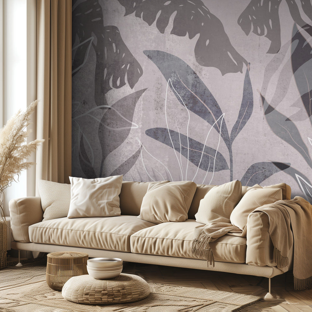 Modern Botanisk Nr 2 | Tapet