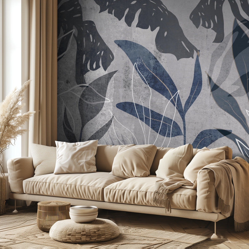 Modern Botanisk Nr 1 | Tapet