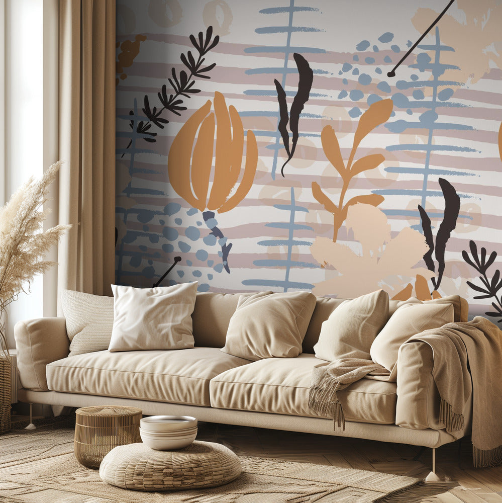 Scandia Flower | Tapet