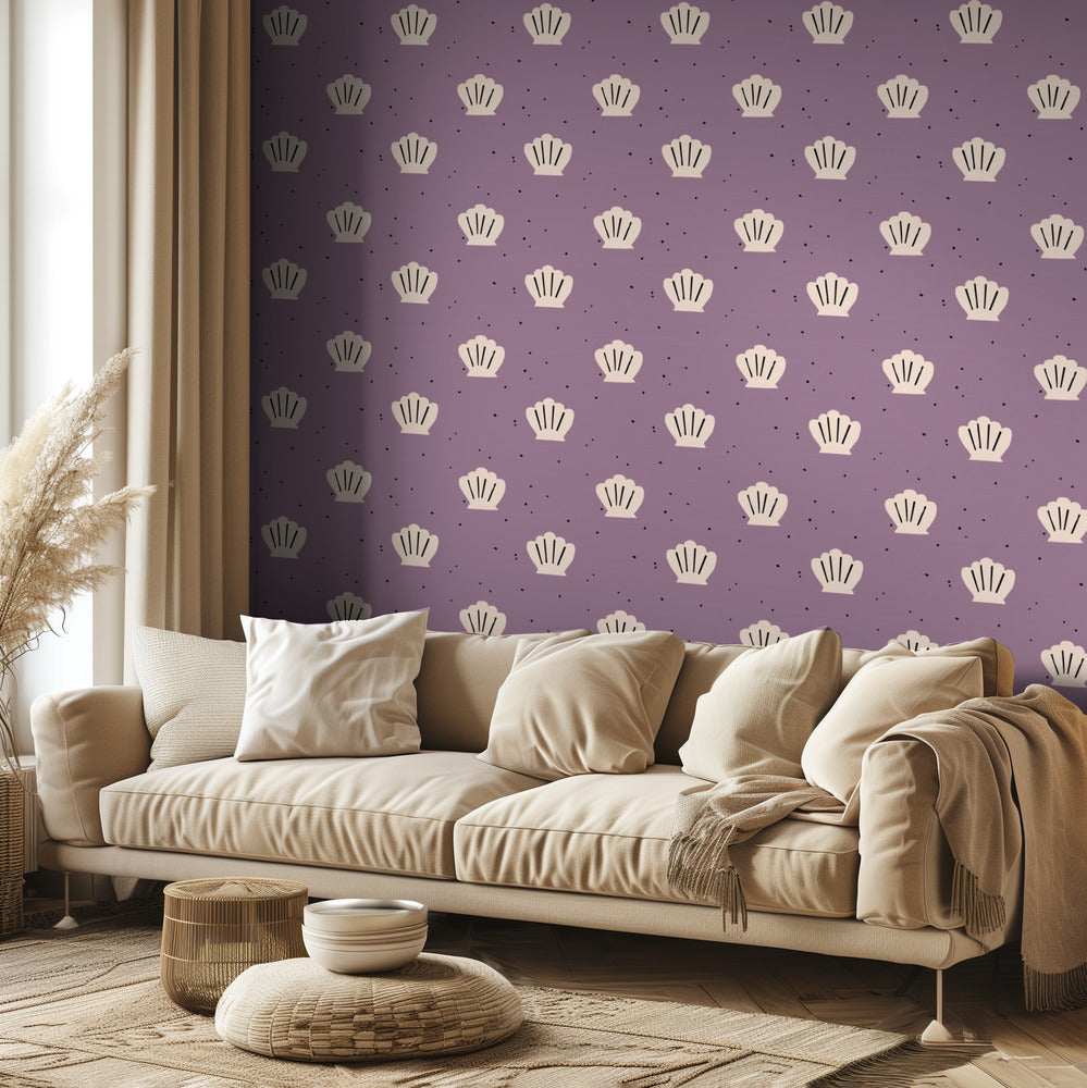 Snäckor (mönsterdesign) | Tapet