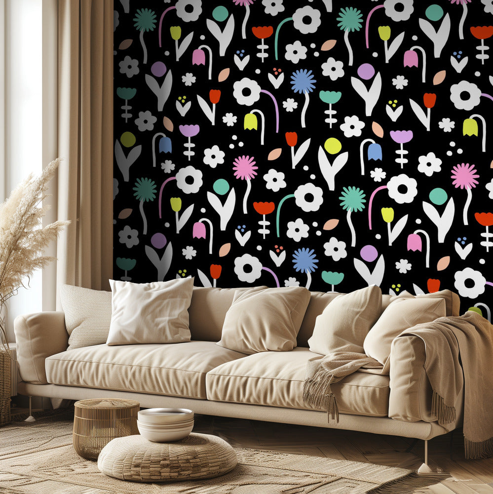 Blommor (mönsterdesign) | Tapeter