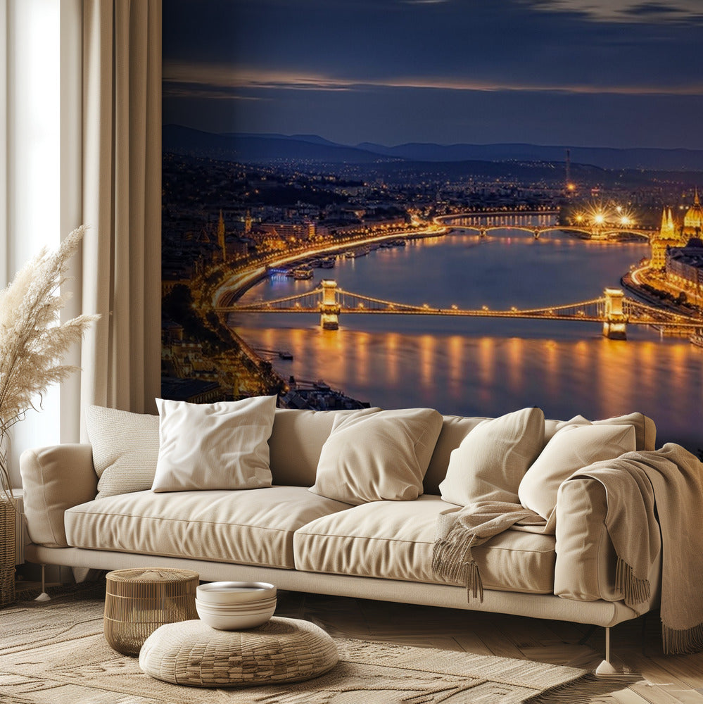 Panorama över Budapest | Tapet