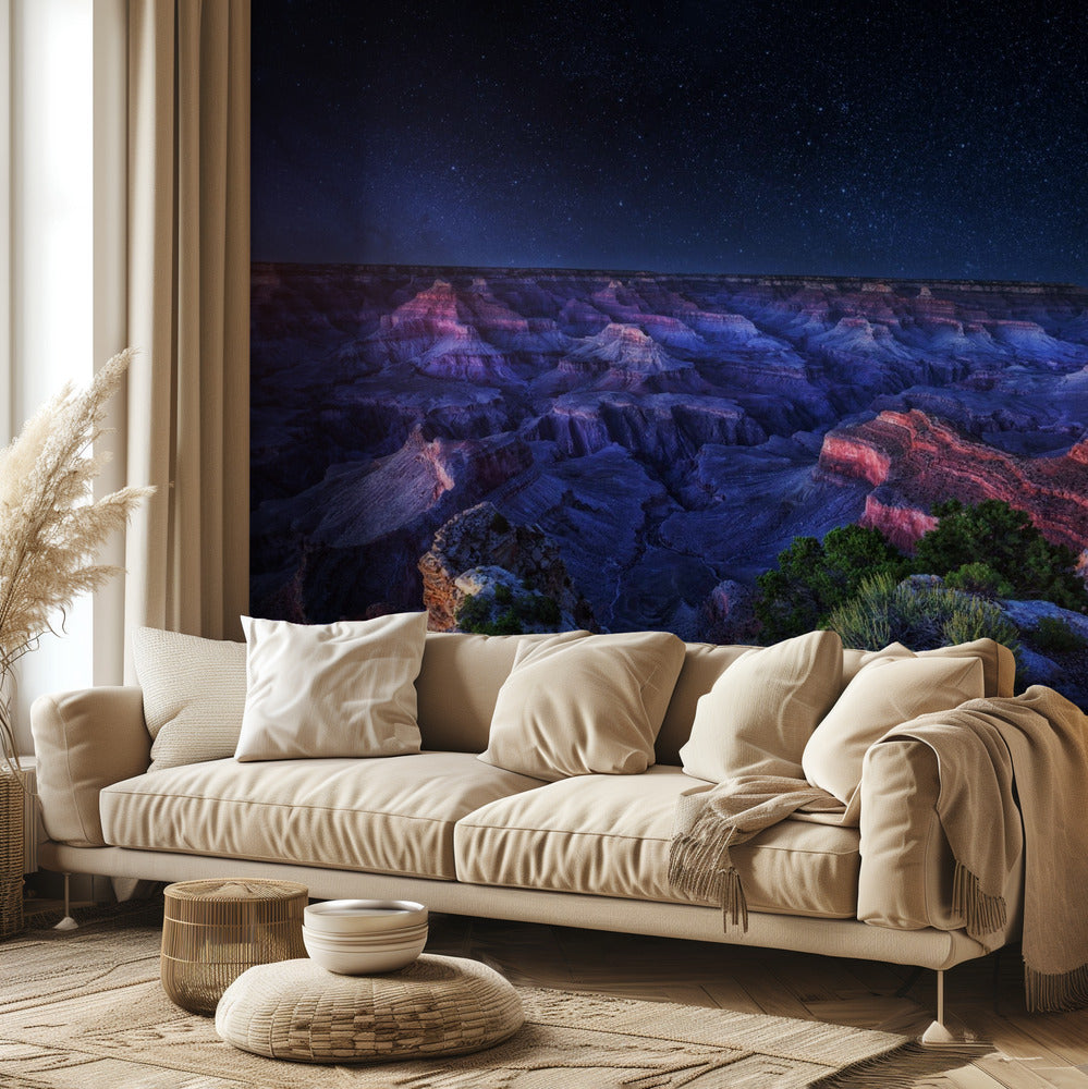 Grand Canyon Natt | Tapet