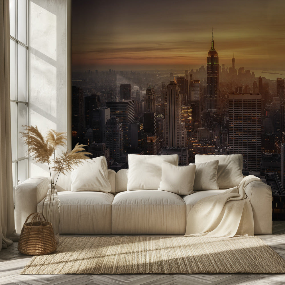 Manhattans lys | Fototapeter