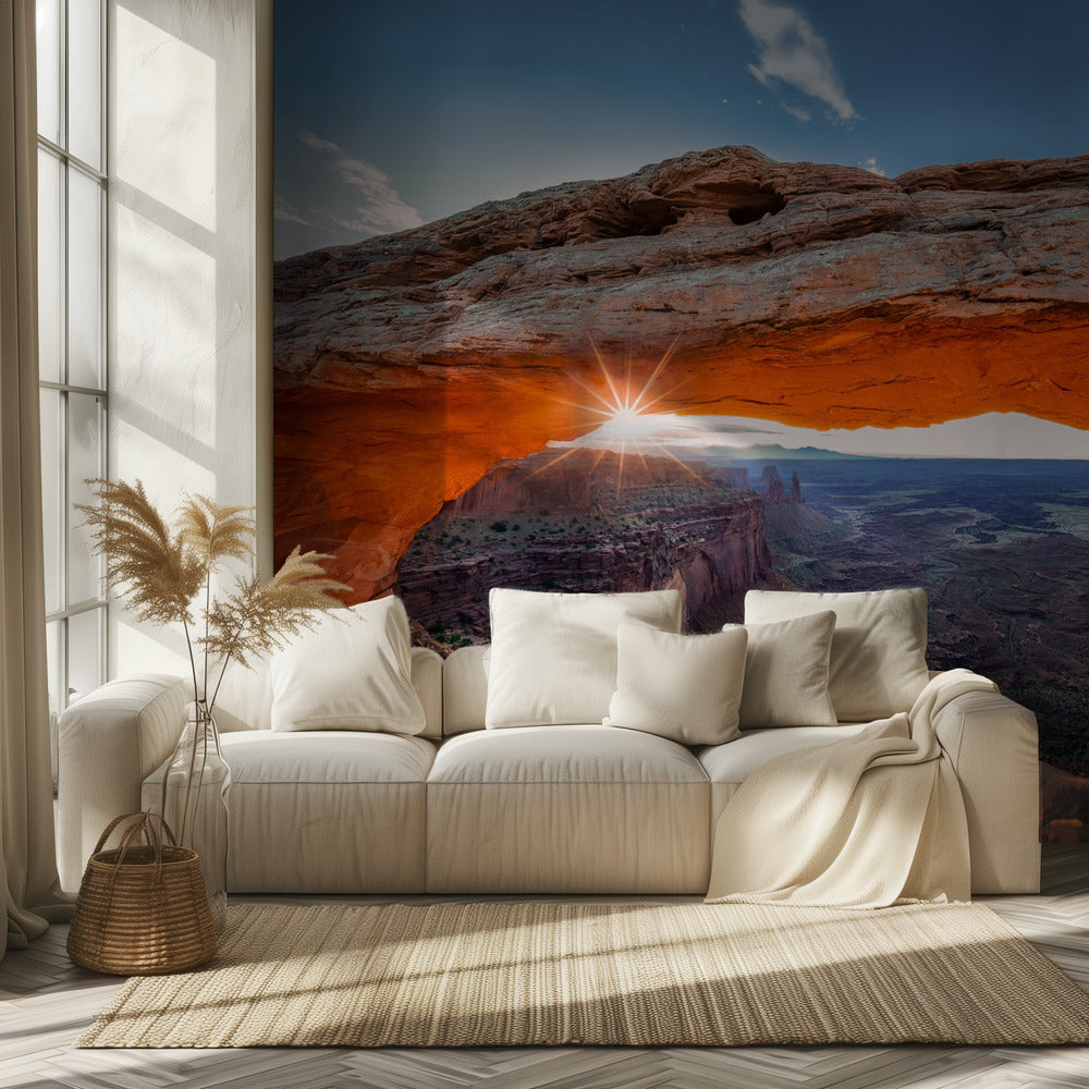 Soluppgång vid Mesa Arch | Tapet
