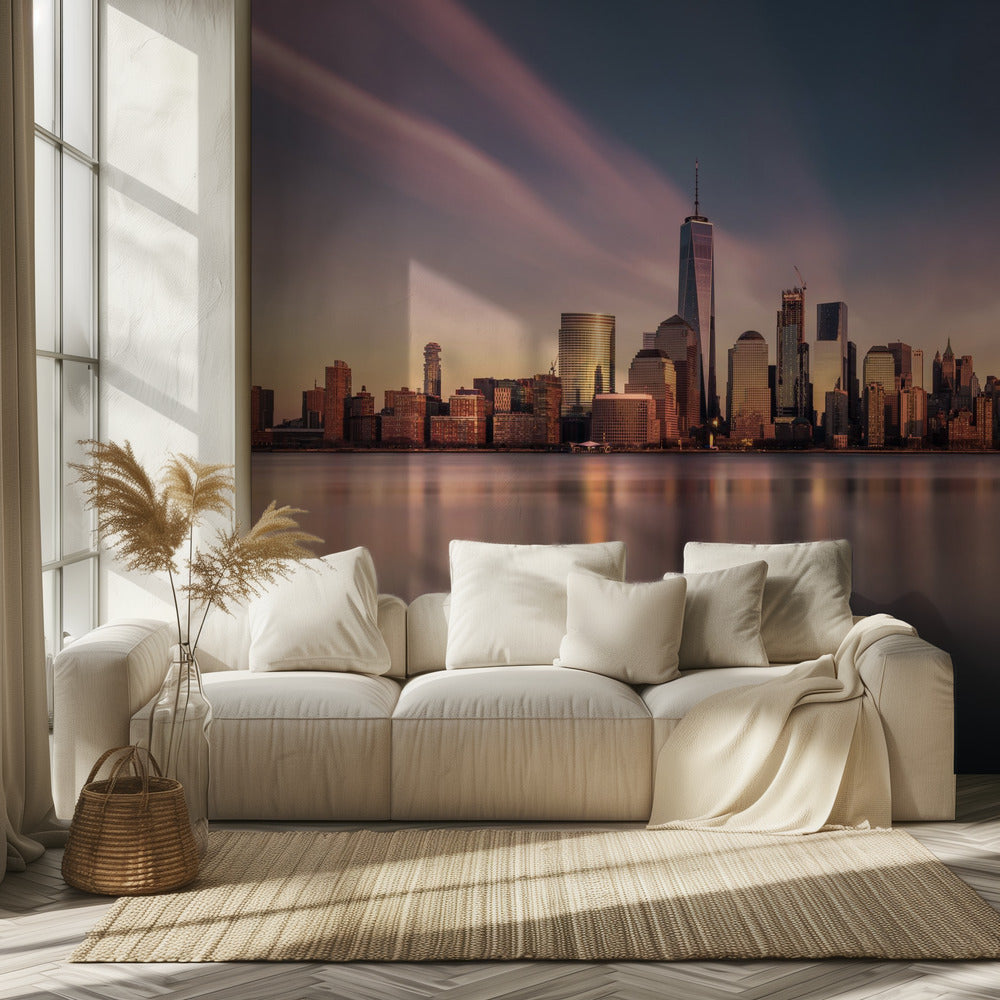 Gyllene Manhattan | Tapeter