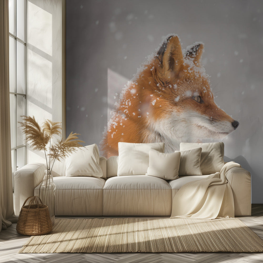 Snön faller… | Tapet