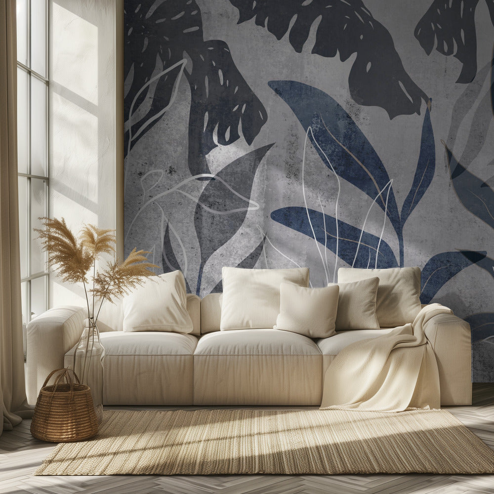 Modern Botanisk Nr 1 | Tapet