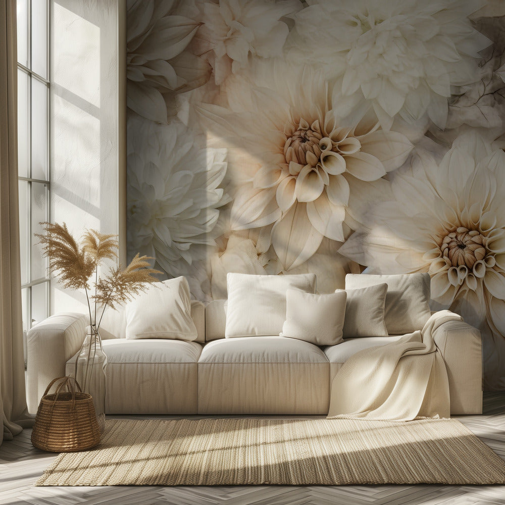 Fa Vintage Blommor 84 | Tapet