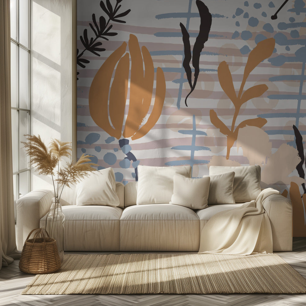 Scandia Flower | Tapet