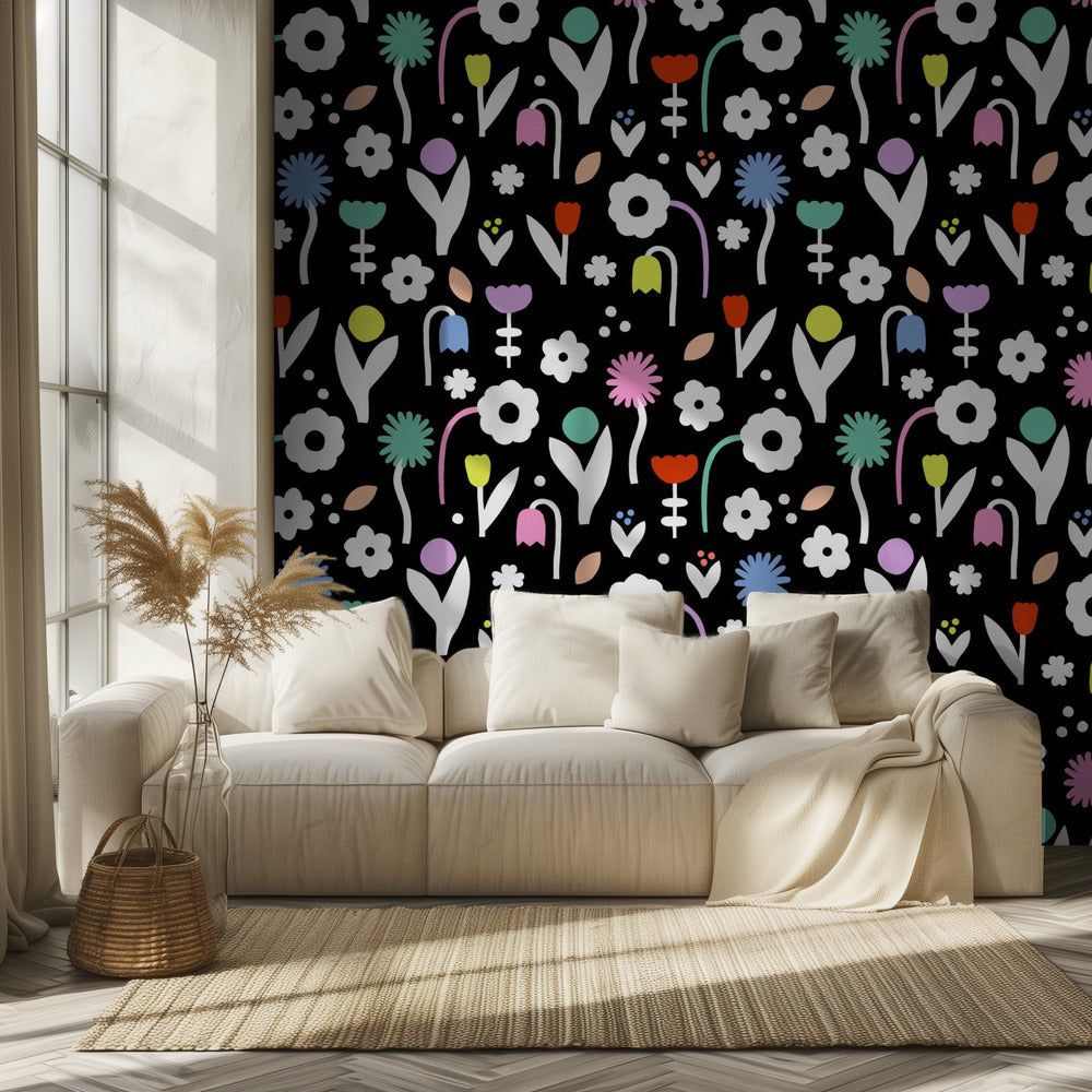 Blommor (mönsterdesign) | Tapeter