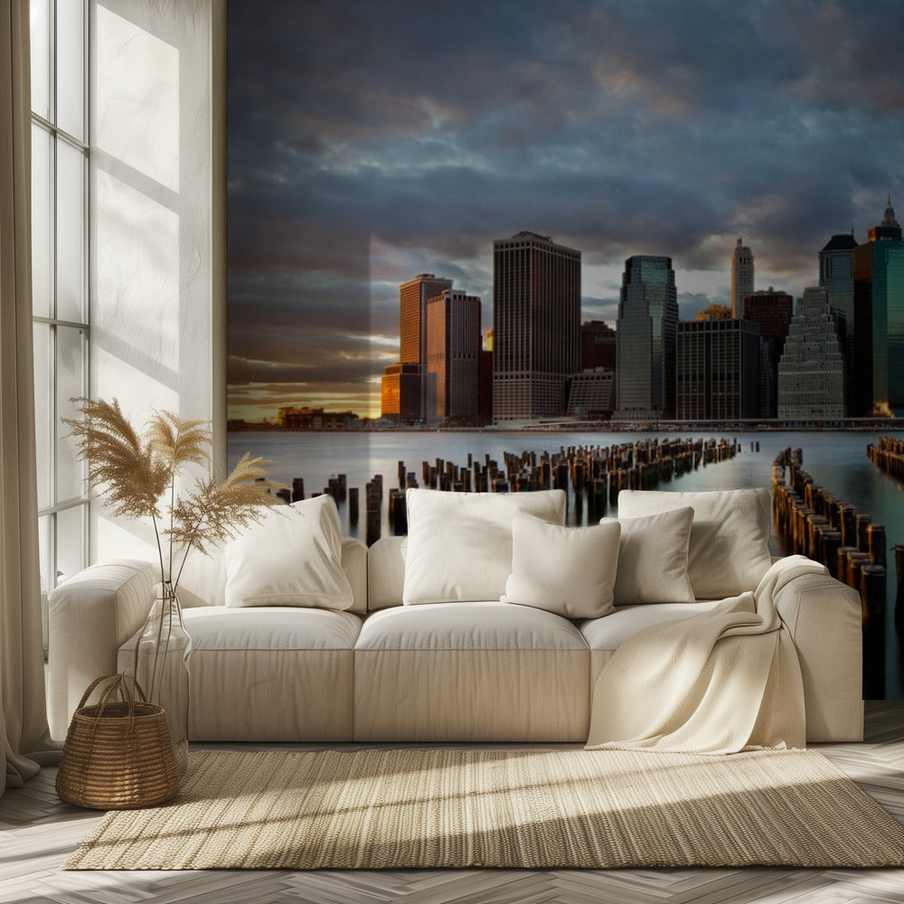 New Yorks stadssilhuett | Tapeter