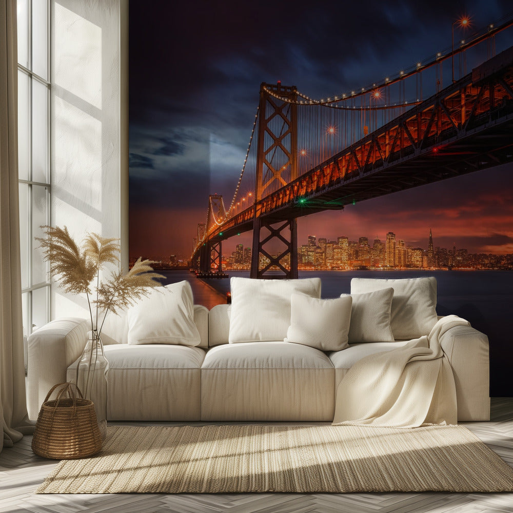 Brand över San Francisco | Tapet