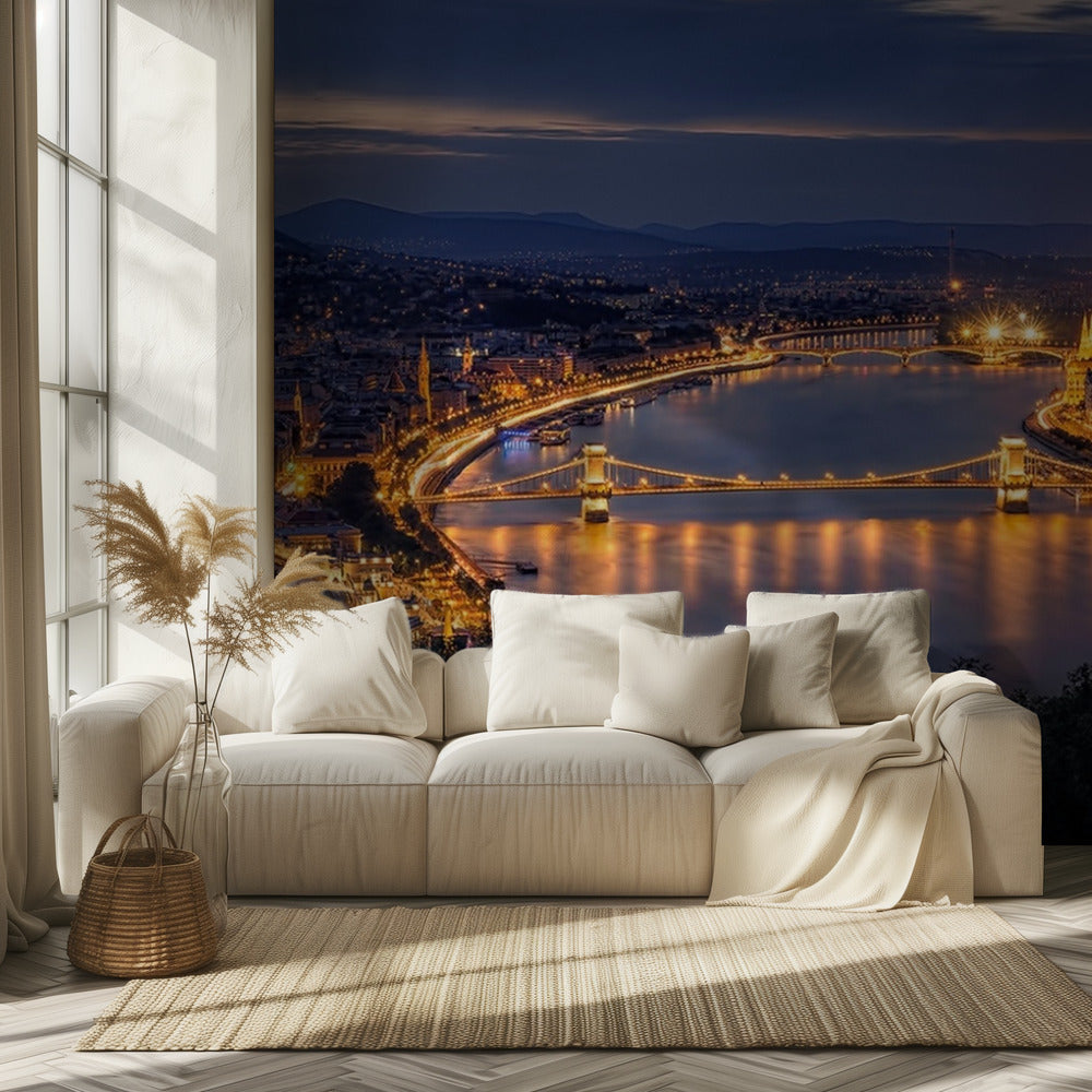 Panorama över Budapest | Tapet