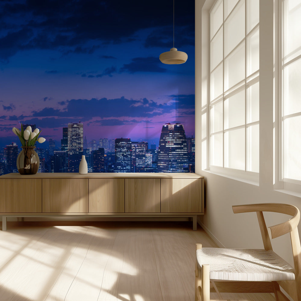 Nattvy av Tokyo | Tapet