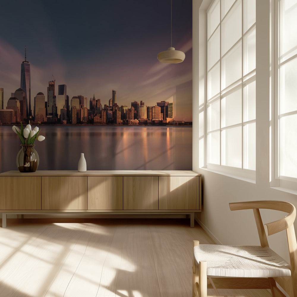 Gyllene Manhattan | Tapeter