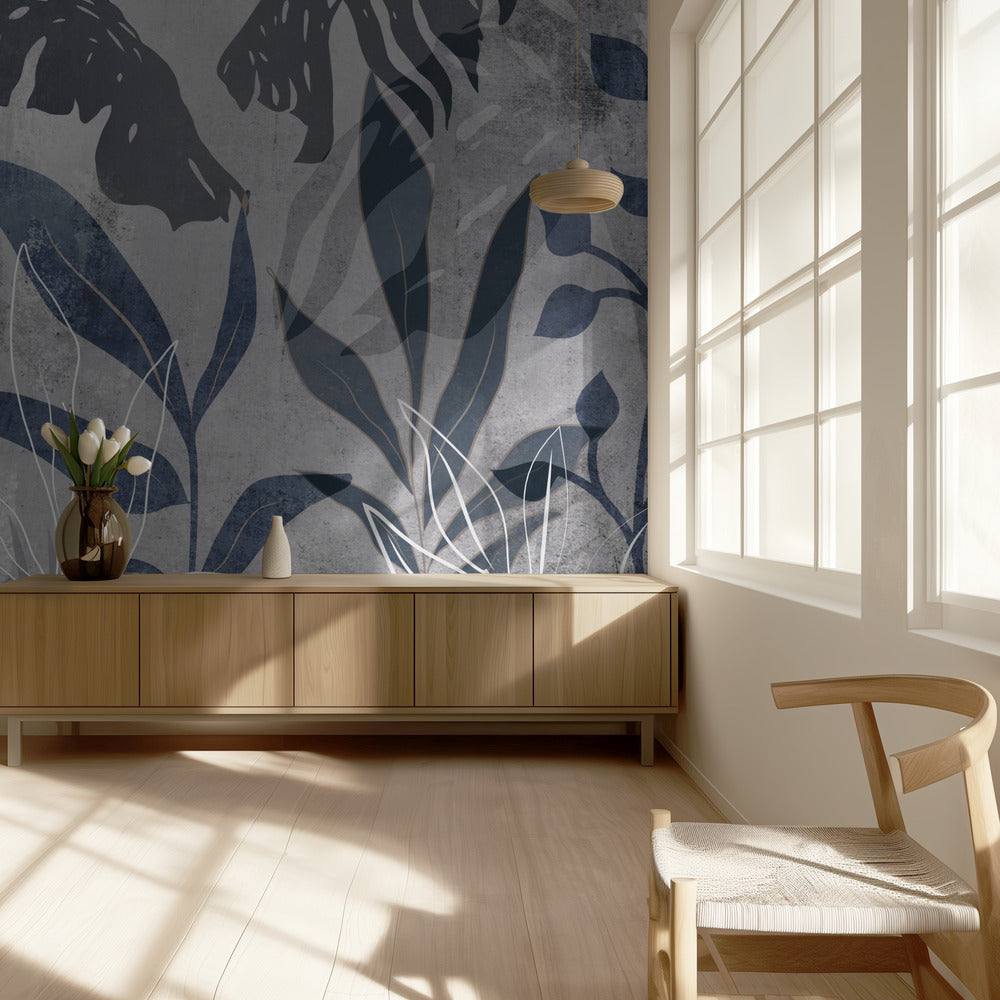 Modern Botanisk Nr 1 | Tapet