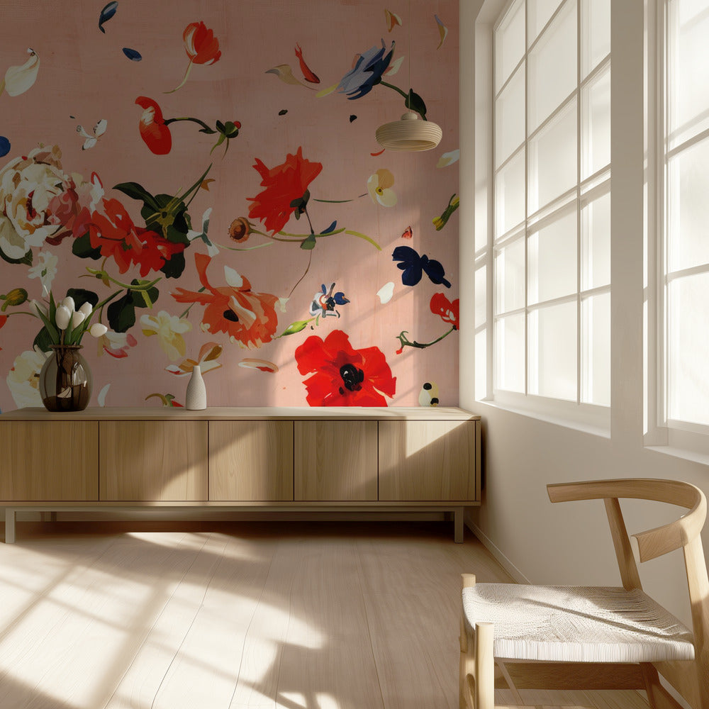 Flytande blommor | Tapeter
