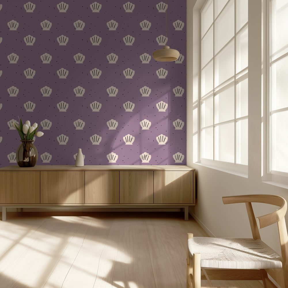 Snäckor (mönsterdesign) | Tapet
