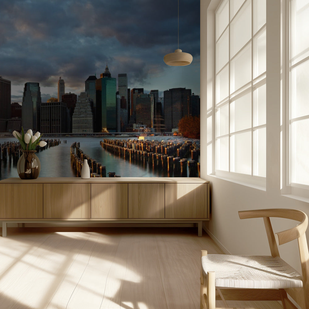 New Yorks stadssilhuett | Tapeter