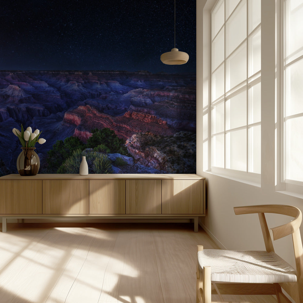 Grand Canyon Natt | Tapet