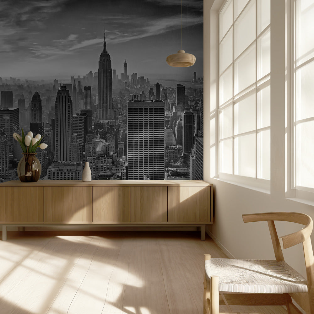 Hazy Gotham | Tapet