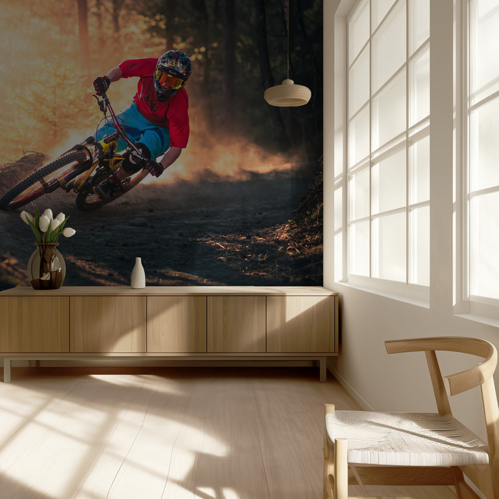 Golden Bermed Corner | Wallpaper