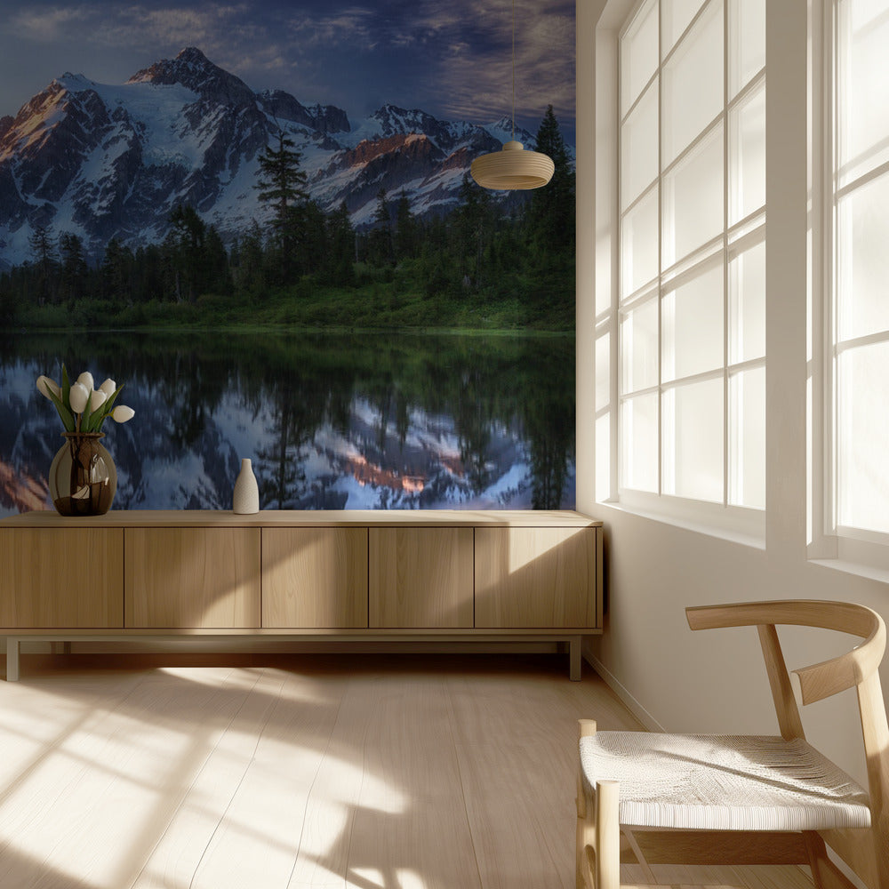 Sunrise on Mount Shuksan | Wallpaper
