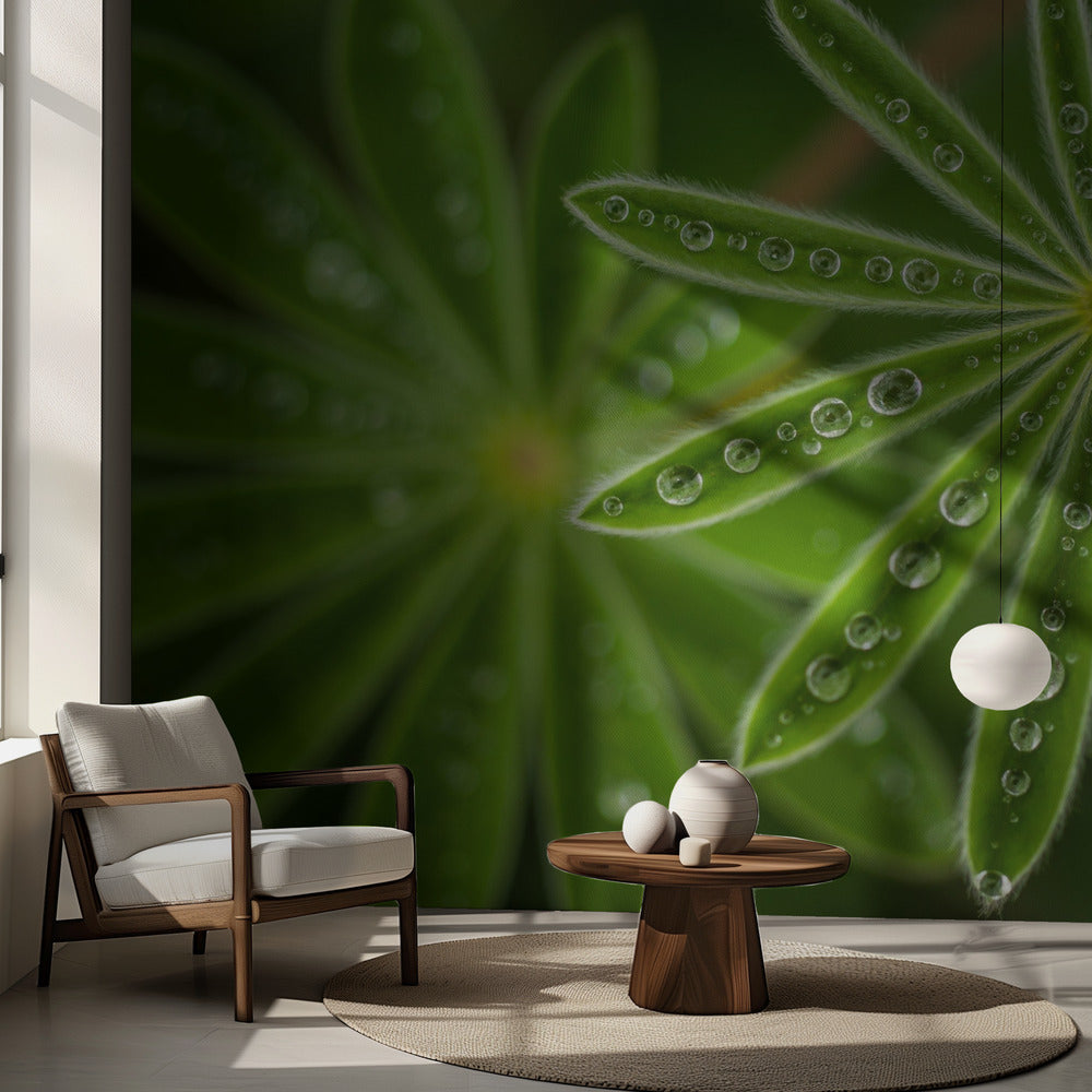 Pärlaktig lupin | Fototapet