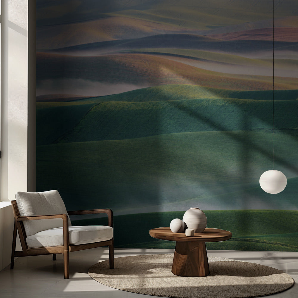 Dimmig morgon | Fototapet