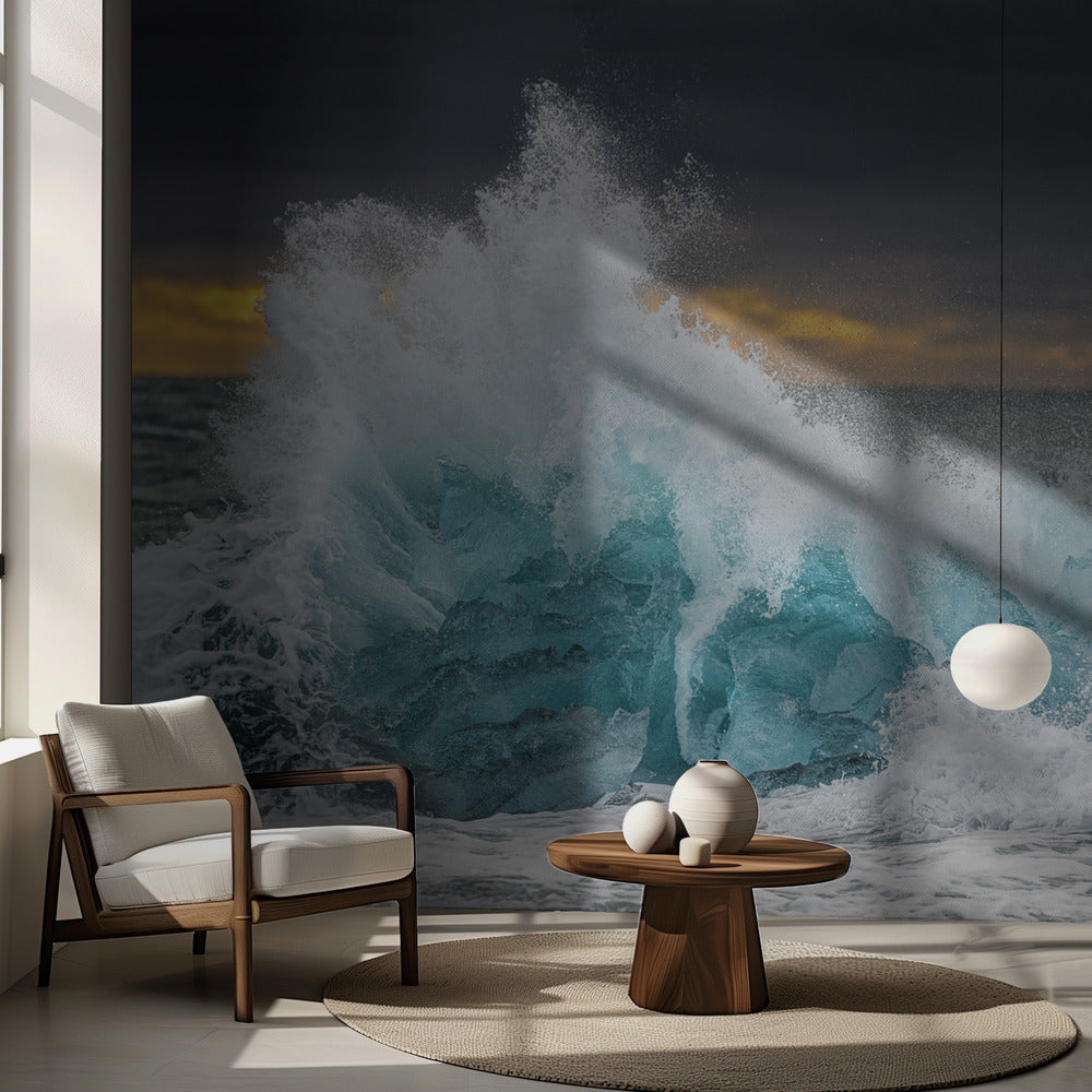 Isig våg | Fototapet