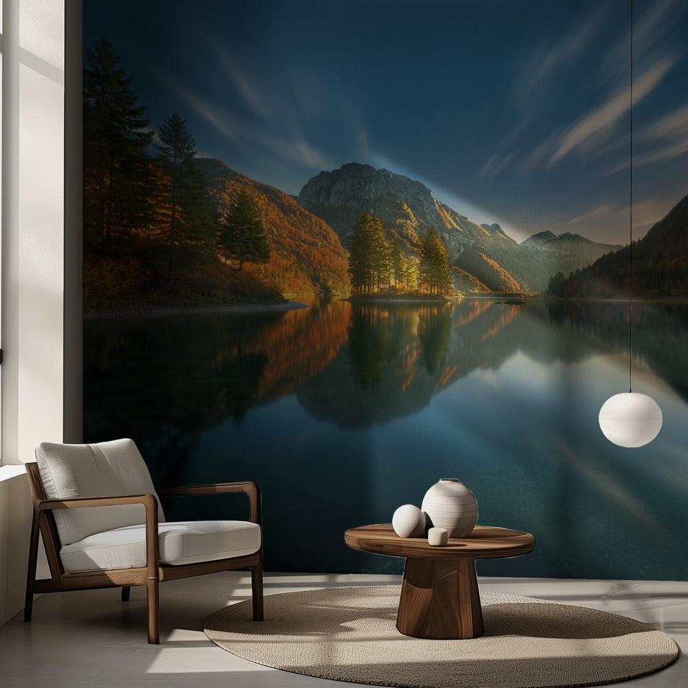 Magisk sjö... | Fototapet